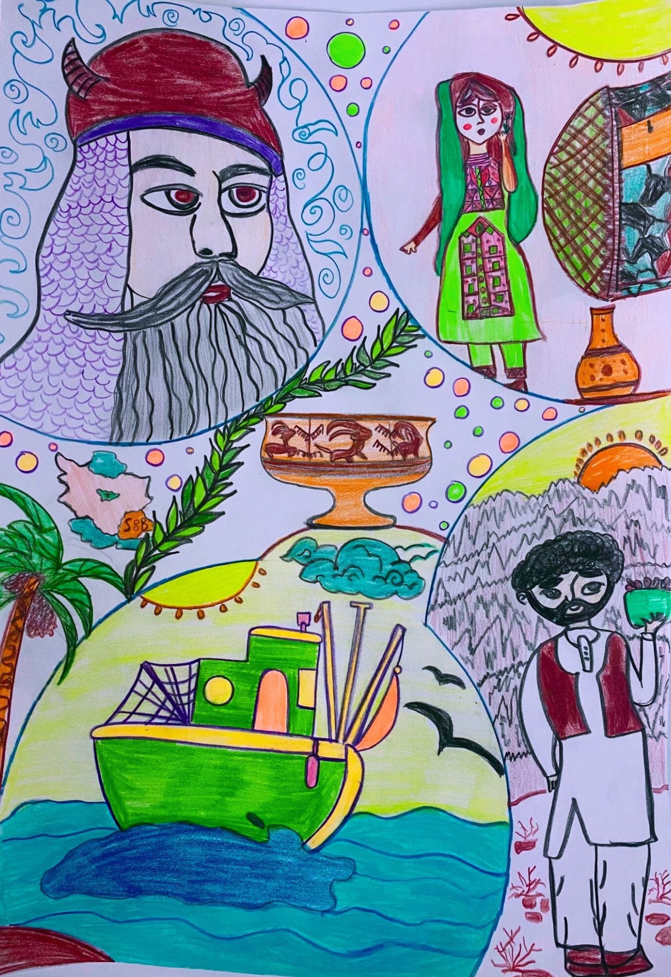 Artwork by Roshana Shahi